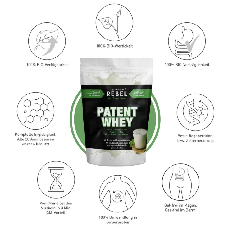 Exclusive Super-WPH Natural Hydrolyzed Whey Protein 500g/1kg - Image 3